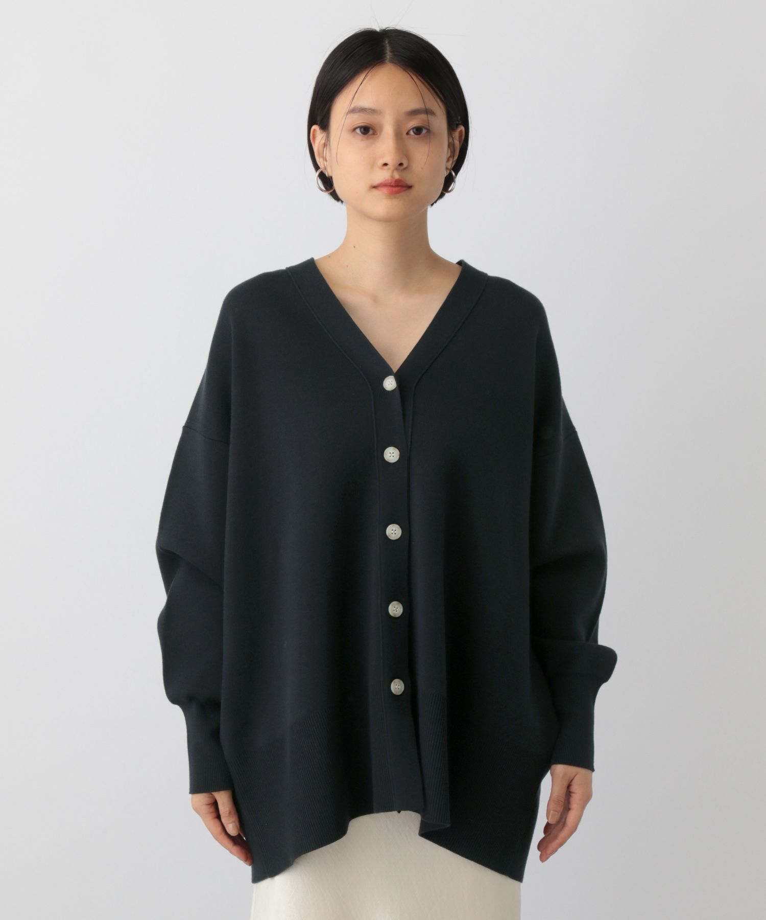 A part by 「スポンジニットBIGカーディガン」|ニット・セーター|