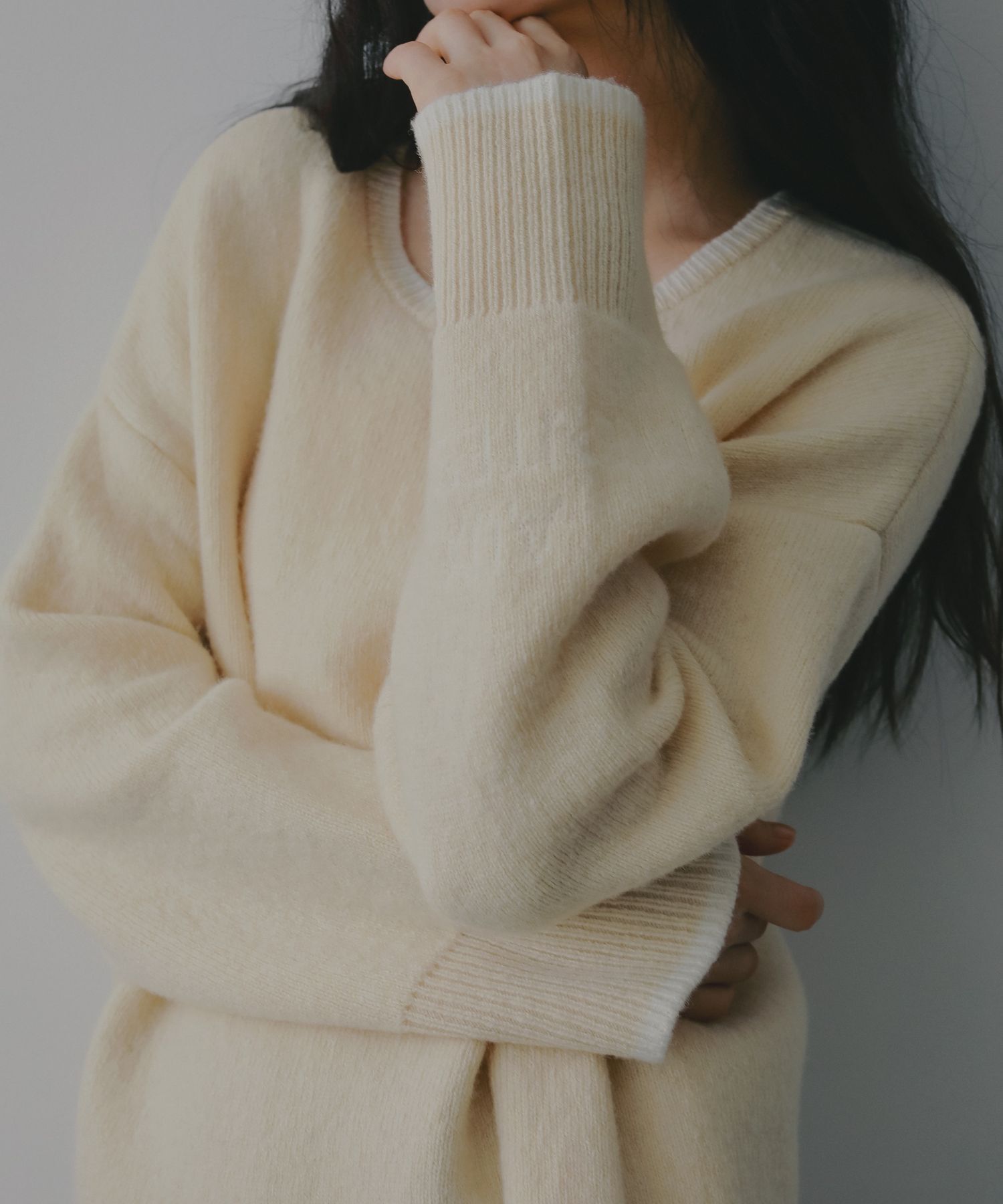 A part by 「【前後2WAY】ロゴニットプルオーバー」|ニット・セーター|