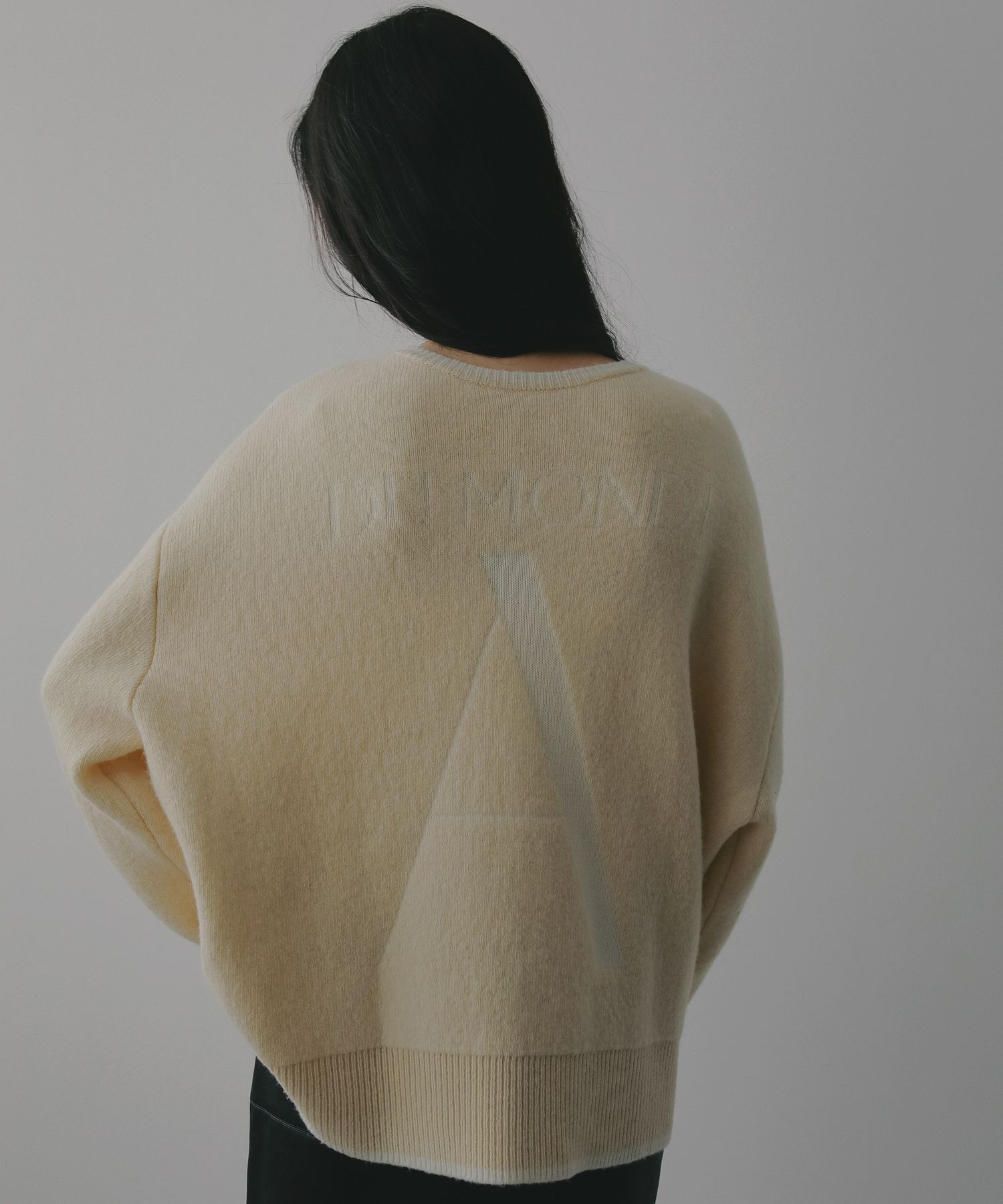 A part by 「【前後2WAY】ロゴニットプルオーバー」|ニット・セーター|