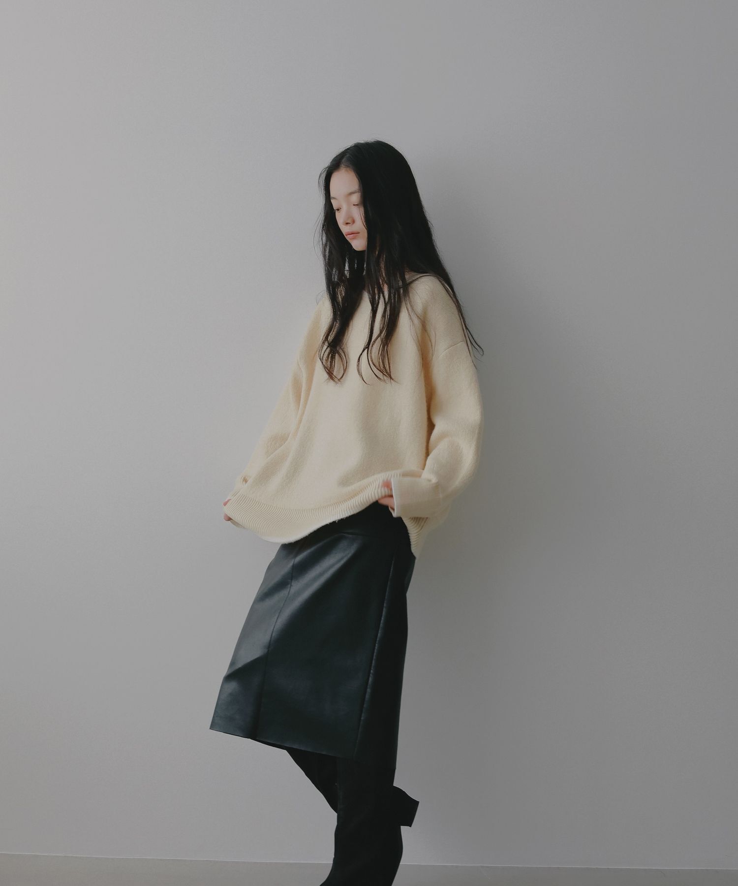 A part by 「【前後2WAY】ロゴニットプルオーバー」|ニット・セーター|