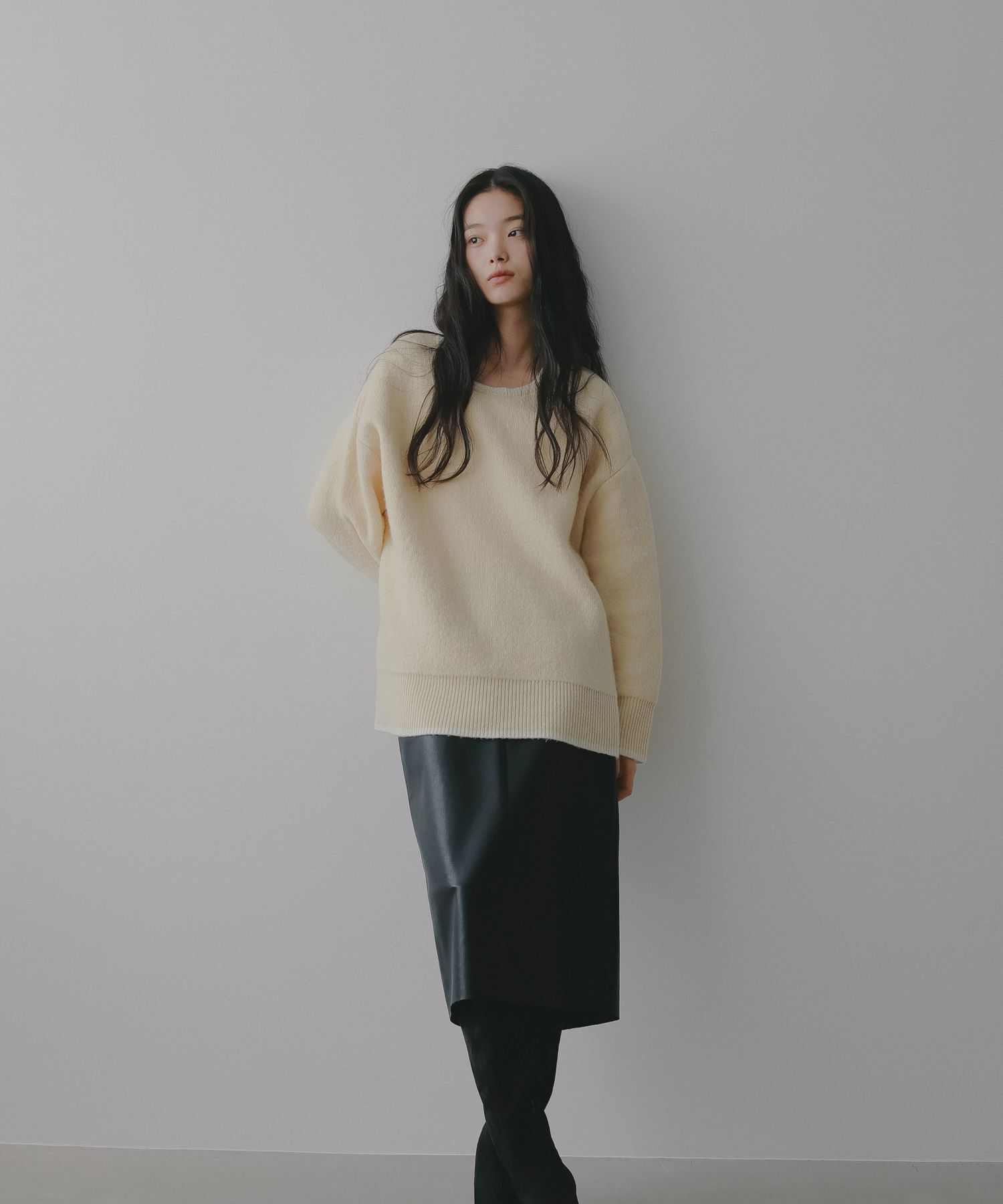 A part by 「【前後2WAY】ロゴニットプルオーバー」|ニット・セーター|