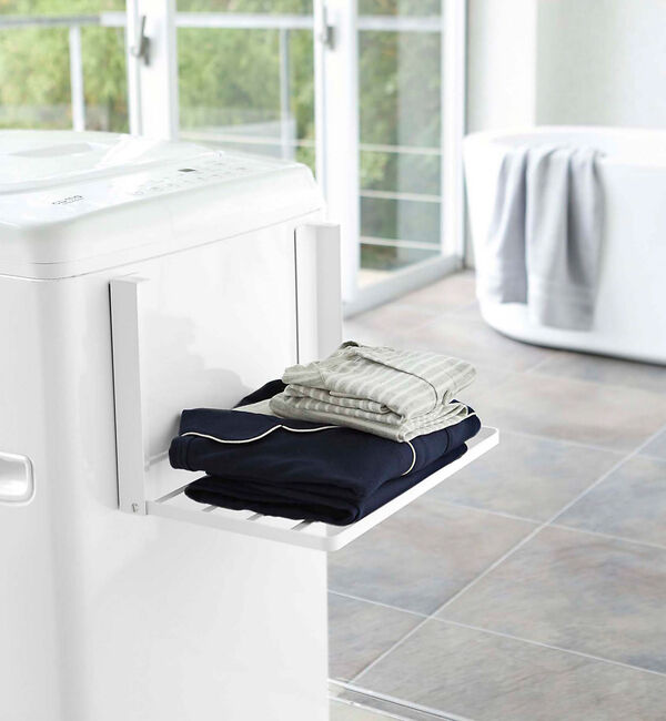 collex「【tower】 洗濯機横マグネット折畳み棚」|その他|