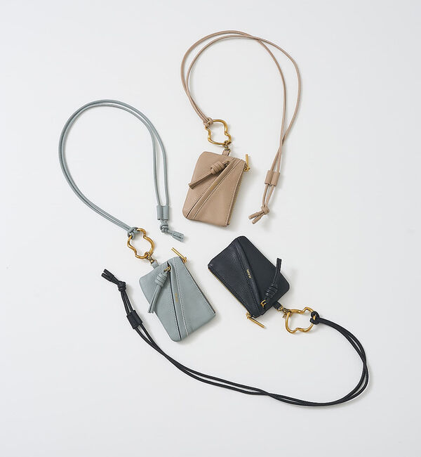 collex「【WEB限定】【BEAURE/ヴュレ】フラグメントケース付きストラップ」|財布|