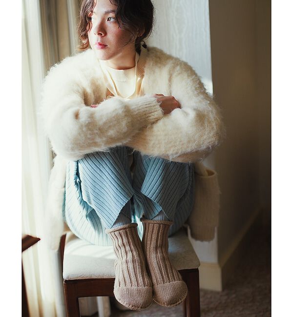 collex「【Setsuko Todoroki &times; collex】Room Mocs（ルーム」|本・CD・DVD|ダークベージュ