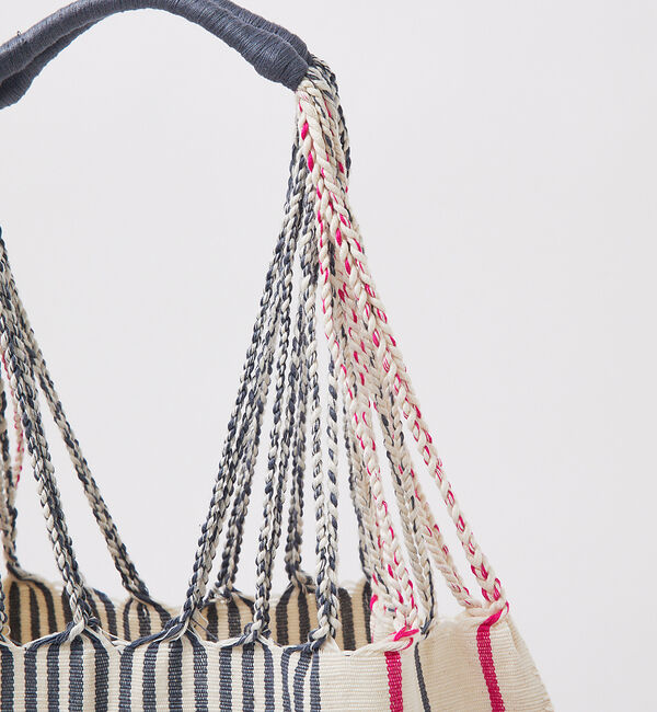 ABAHOUSE「【MOON BIRD/ムーンバード】手織りハンモックトートバッグ/手織り/A4サ」|トートバッグ|