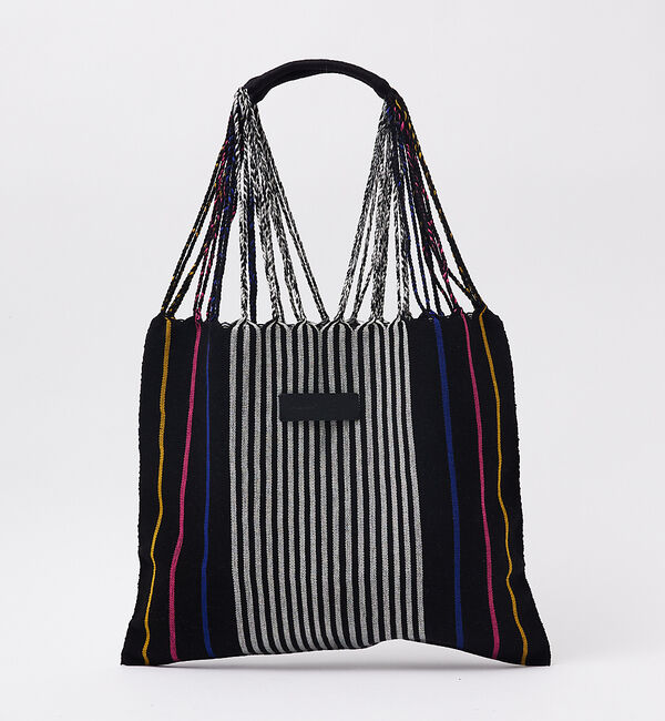 ABAHOUSE「【MOON BIRD/ムーンバード】手織りハンモックトートバッグ/手織り/A4サ」|トートバッグ|