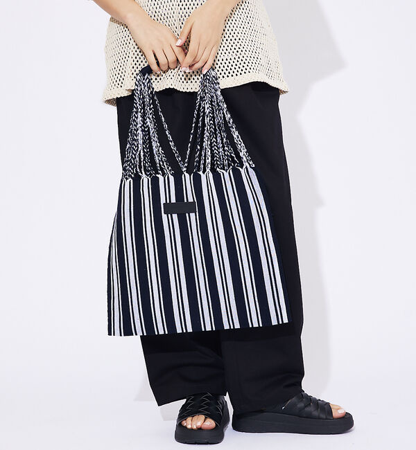 ABAHOUSE「【MOON BIRD/ムーンバード】手織りハンモックトートバッグ/手織り/A4サ」|トートバッグ|その他2