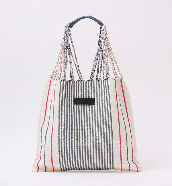 ABAHOUSE「【MOON BIRD/ムーンバード】手織りハンモックトートバッグ/手織り/A4サ」|トートバッグ|