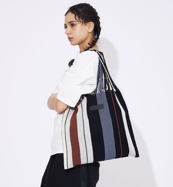 ABAHOUSE「【MOON BIRD/ムーンバード】手織りハンモックトートバッグ/手織り/A4サ」|トートバッグ|その他7