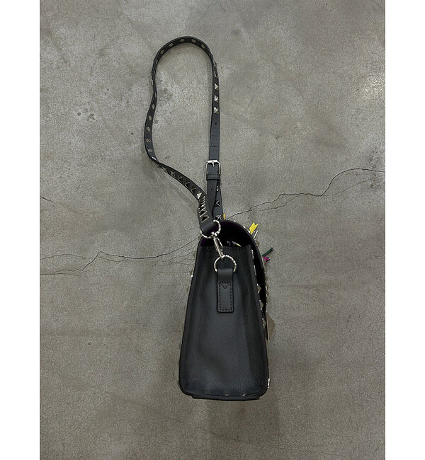 ABAHOUSE「【cheek/チーク】studs shoulder/ショルダーバッグ/クラッチバ」|ショルダー・メッセンジャー|