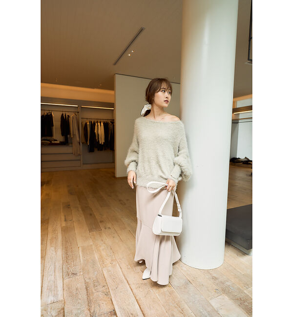 Rouge vif「【一部店舗限定】ストレッチマーメイドスリットスカート」|スカート|