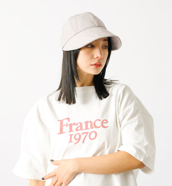 Rouge vif「【Ruben/ルーベン】フェイクナイロンデイリーキャップ（つば深め）【WEB限定」|その他|