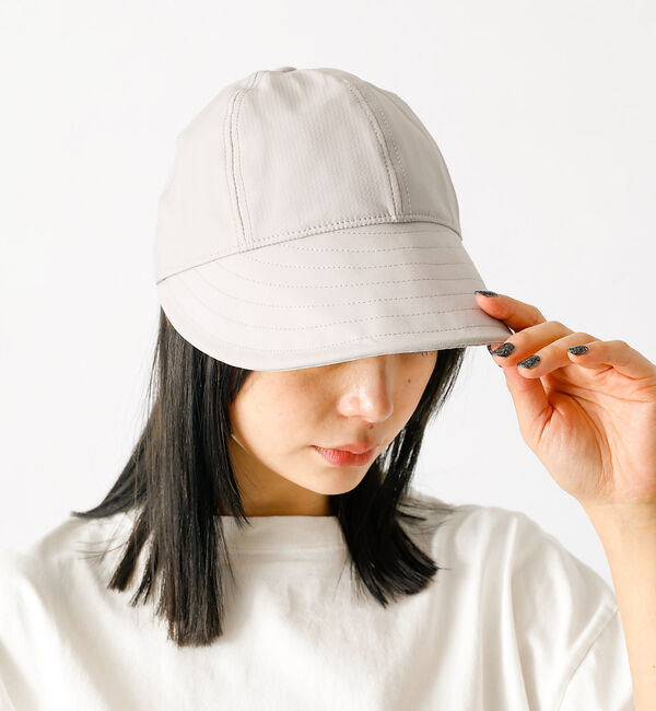 Rouge vif「【Ruben/ルーベン】フェイクナイロンデイリーキャップ（つば深め）【WEB限定」|その他|