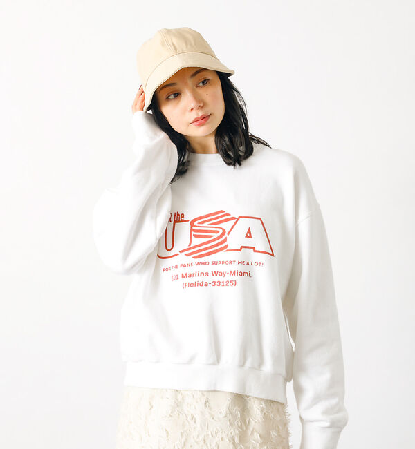 Rouge vif「【Ruben/ルーベン】フェイクナイロンデイリーキャップ（つば深め）【WEB限定」|その他|