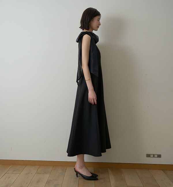 Rouge vif「【一部店舗限定】肩リボンロングワンピース」|ワンピース|