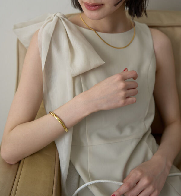 Rouge vif「【一部店舗限定】肩リボンロングワンピース」|ワンピース|