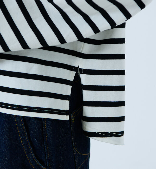 Rouge vif「【JOHNBULL/ジョンブル】タイガー刺繍プルオーバー / バスクシャツ /」|Tシャツ・カットソー|