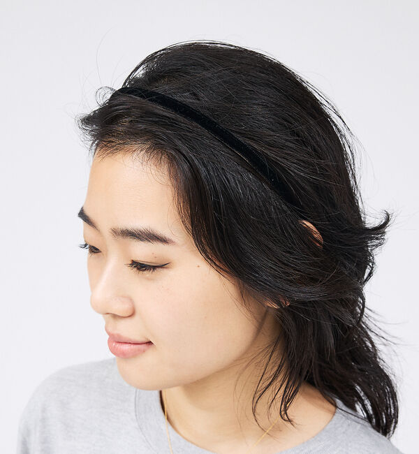 Rouge vif「【Jennifer Ouellette/ジェニファー・オーレット】ベルベットリバ」|ヘアバンド|