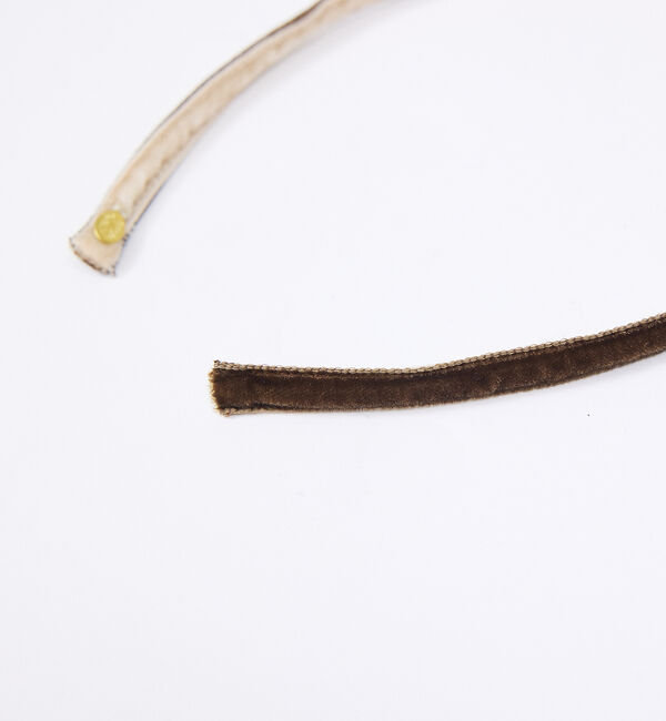 Rouge vif「【Jennifer Ouellette/ジェニファー・オーレット】ベルベットリバ」|ヘアバンド|