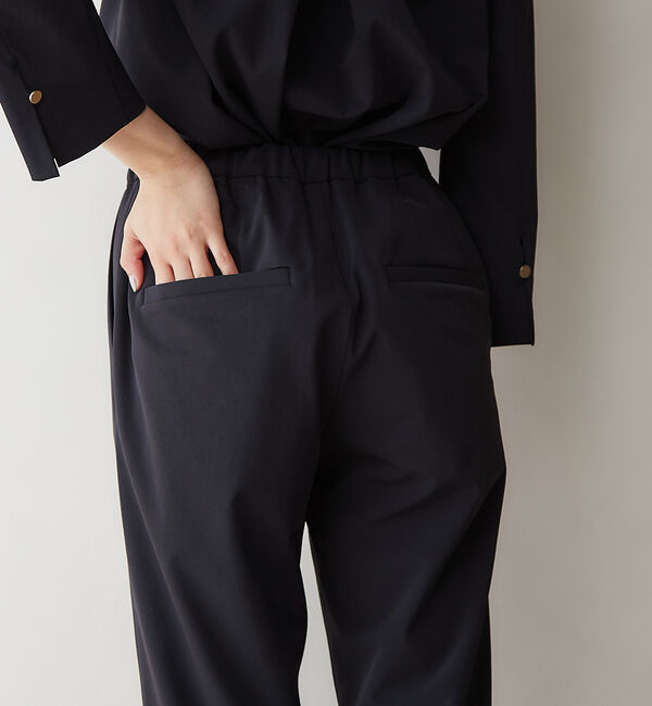 qualite「ワンタックストライプ2WAYストレッチパンツ」|その他|