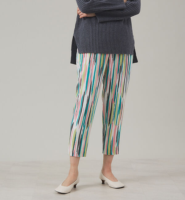 qualite「メルティストライプパンツ」|その他|その他