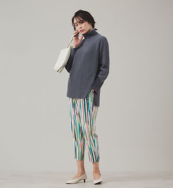 qualite「メルティストライプパンツ」|その他|