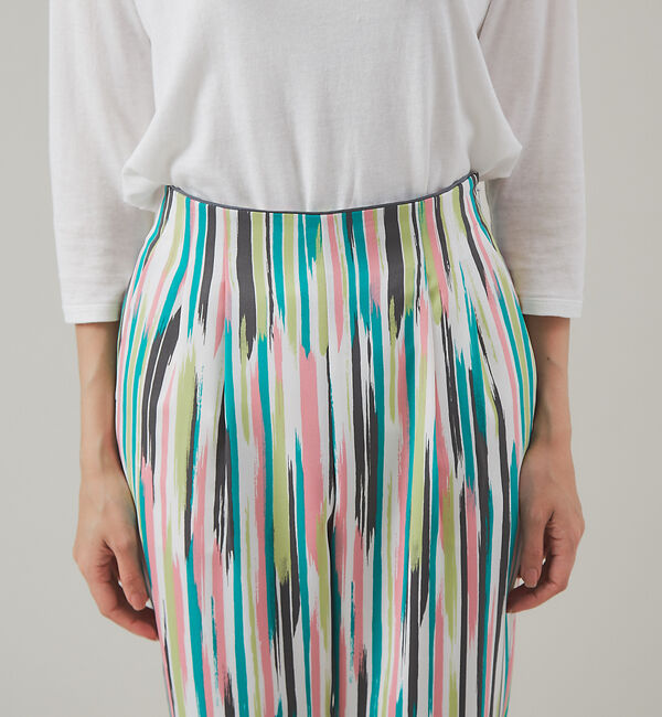 qualite「メルティストライプパンツ」|その他|