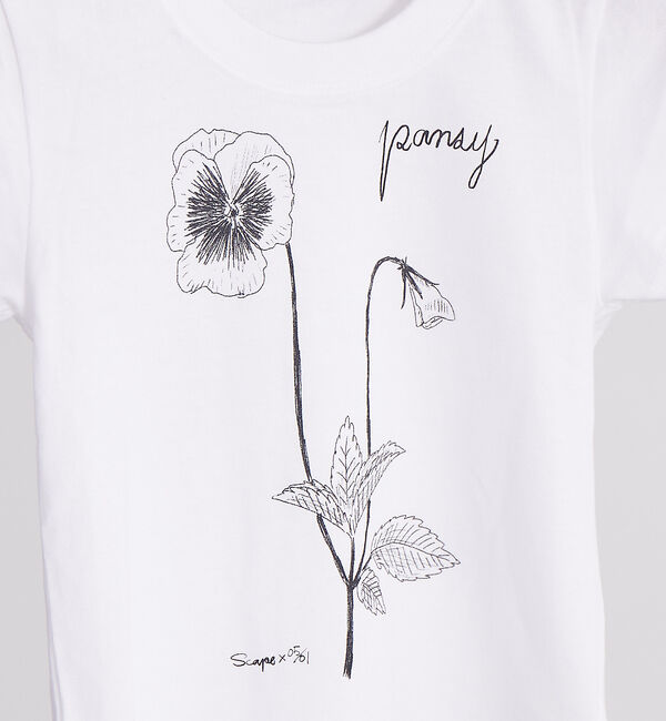 qualite「【限定】0501PansyTシャツ kids」|Tシャツ・カットソー|