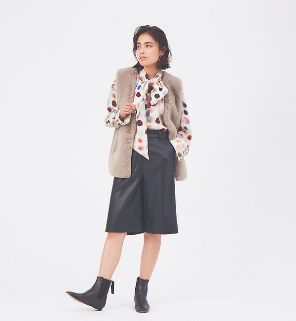 qualite「【quartierglam】サイドゴアブーツ」|ショートブーツ|