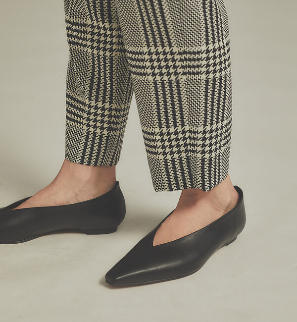 qualite「ビッグチェックドロストパンツ」|その他|