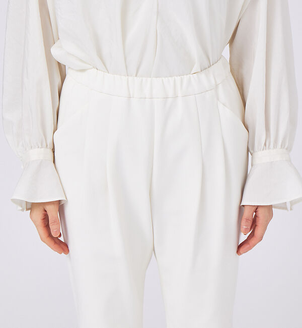 qualite「2WAYバックピーチタックパンツ【オレンジ】」|その他|