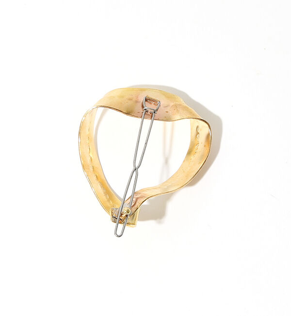 qualite「【ADER.bijoux】リボンカーブヘアークリップ」|ヘアバンド|