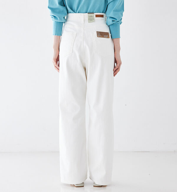 qualite「【YANUK】ルーズストレートデニムパンツ JOAN」|デニム|