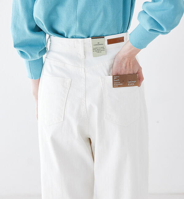 qualite「【YANUK】ルーズストレートデニムパンツ JOAN」|デニム|
