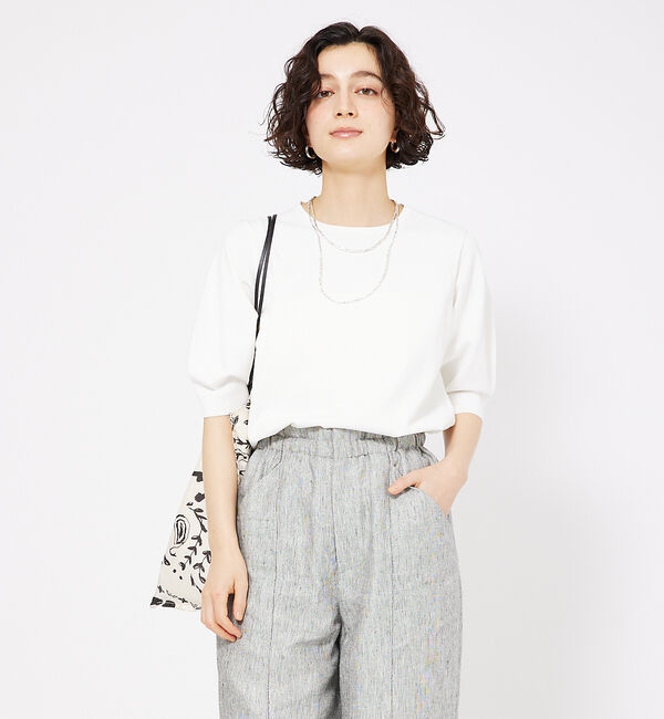 qualite「【カリテ&times;マニプリ】サンペイズリーバック」|トートバッグ|