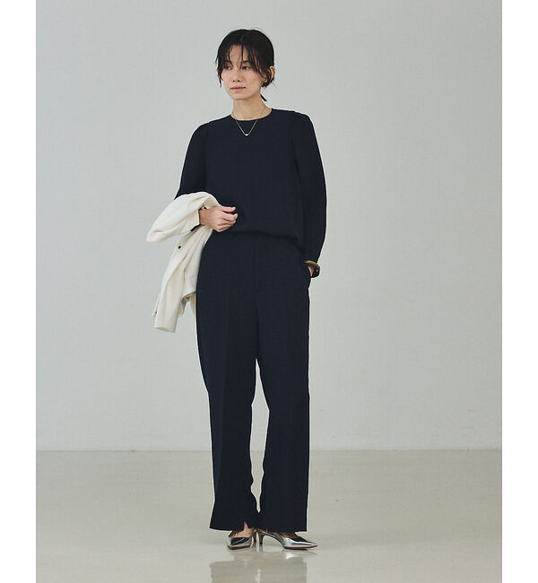 qualite「ライトダブルクロスベンツパンツ」|その他|