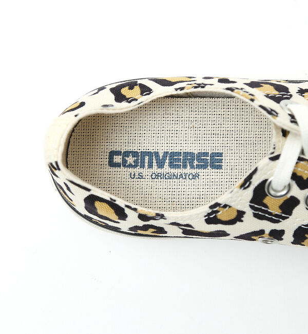 AU BANNISTER「【●CONVERSE/コンバ―ス】US LEOPARD OX ローカットスニーカ」|スニーカー|