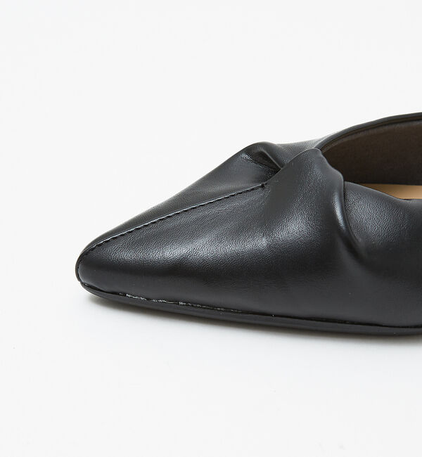 AU BANNISTER「【晴雨兼用】ツイストフラットパンプス」|レインシューズ|