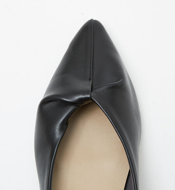 AU BANNISTER「【晴雨兼用】ツイストフラットパンプス」|レインシューズ|