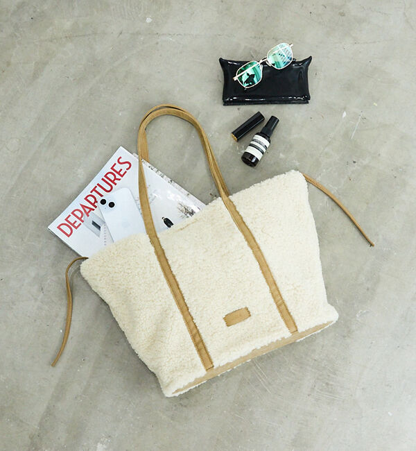 LOWELL things「●SOEUR/ボアトートバッグ」|トートバッグ|