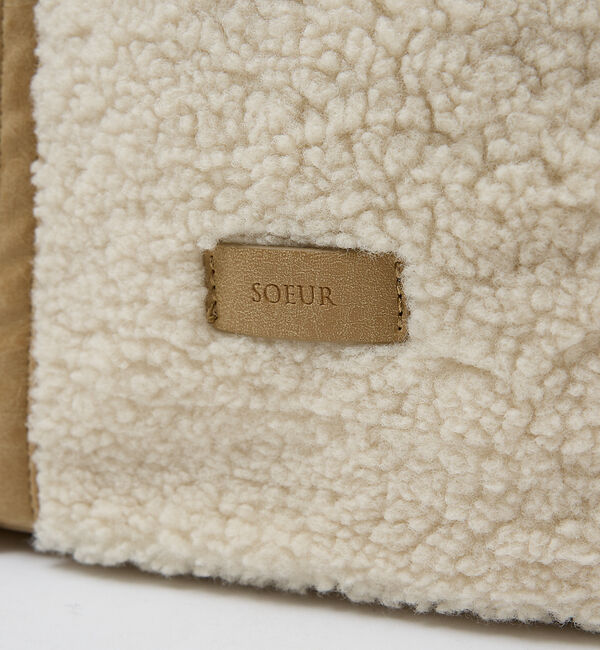 LOWELL things「●SOEUR/ボアトートバッグ」|トートバッグ|