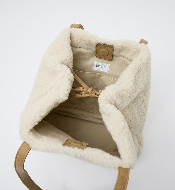 LOWELL things「●SOEUR/ボアトートバッグ」|トートバッグ|