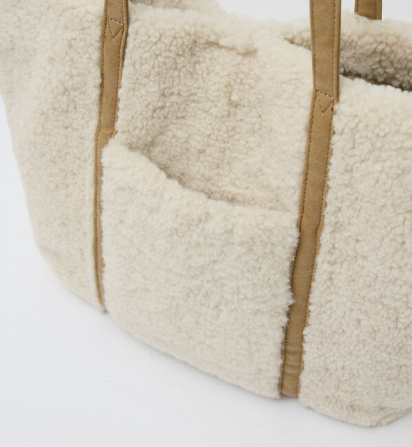 LOWELL things「●SOEUR/ボアトートバッグ」|トートバッグ|