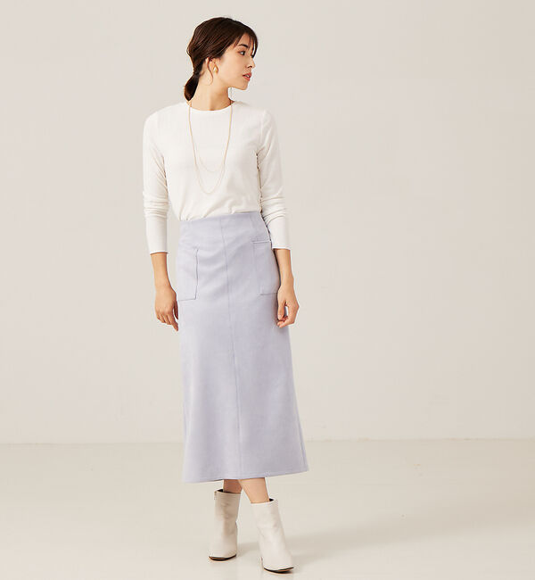 abahouse mavie「スパークナイロンクルーネックプルオーバー」|Tシャツ・カットソー|