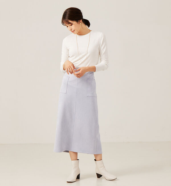 abahouse mavie「スパークナイロンクルーネックプルオーバー」|Tシャツ・カットソー|