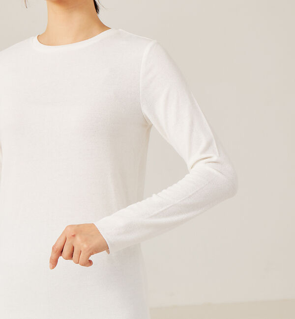 abahouse mavie「スパークナイロンクルーネックプルオーバー」|Tシャツ・カットソー|