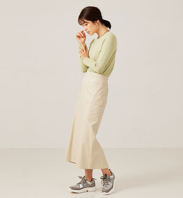 abahouse mavie「スパークナイロンクルーネックプルオーバー」|Tシャツ・カットソー|