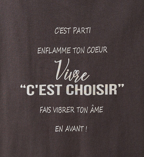 abahouse mavie「オーバーサイズロゴロンT」|Tシャツ・カットソー|