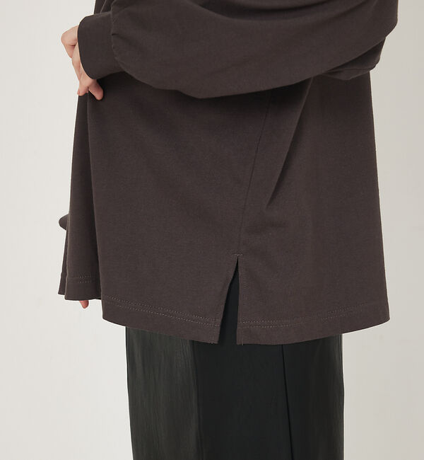 abahouse mavie「オーバーサイズロゴロンT」|Tシャツ・カットソー|