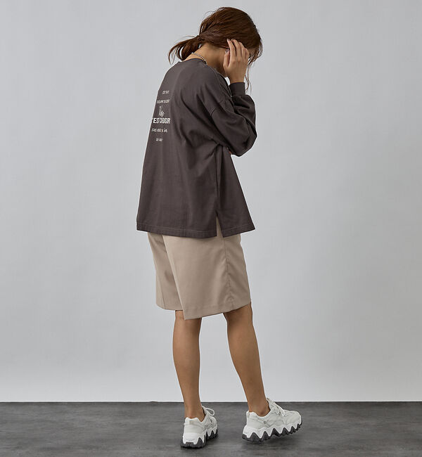 abahouse mavie「オーバーサイズロゴロンT」|Tシャツ・カットソー|